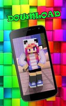 Girls skins for minecraft pe screenshot 2