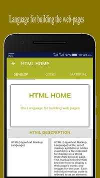 Learn HTML - HTML Tags скриншот 3