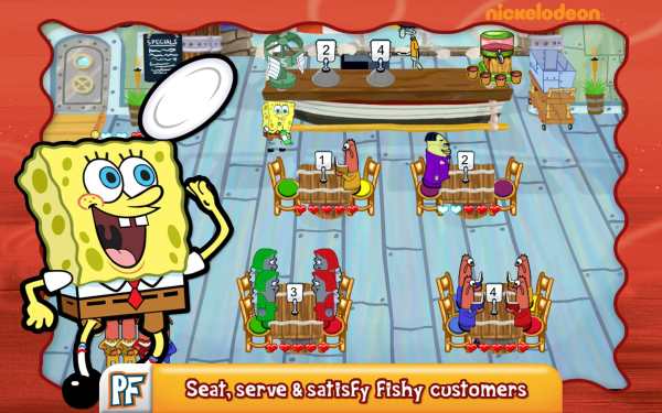 SpongeBob Diner Dash скриншот 6