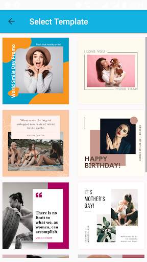 Poster Maker, Graphics Design, Flyers, Card design screenshot 2