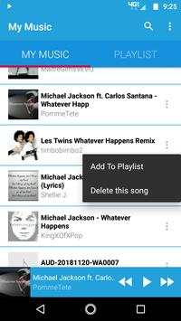 Music Player   & Audio Player, mp3 player Music 3 تصوير الشاشة