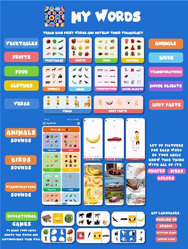 My Words: Learn words for baby screenshot 1