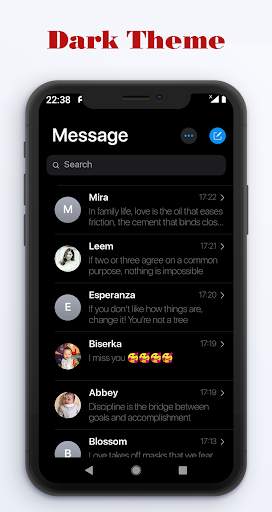 Message Style i-OS13 screenshot 2