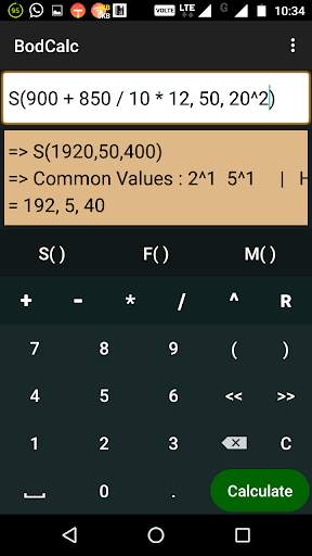 BodCalc - A BODMAS Calculator screenshot 2