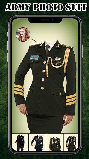 Suit : Army Suit Photo Editor - Army Photo Suit screenshot 2