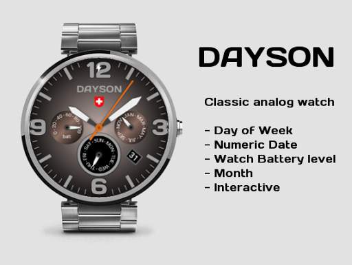 Watch Face DAYSON screenshot 1