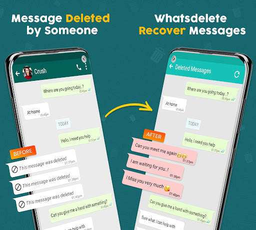 Whatsdelete Recover Messages screenshot 2