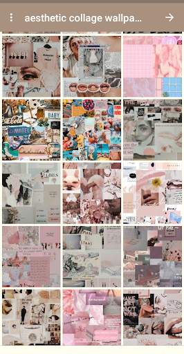 aesthetic collage wallpapers pink screenshot 8