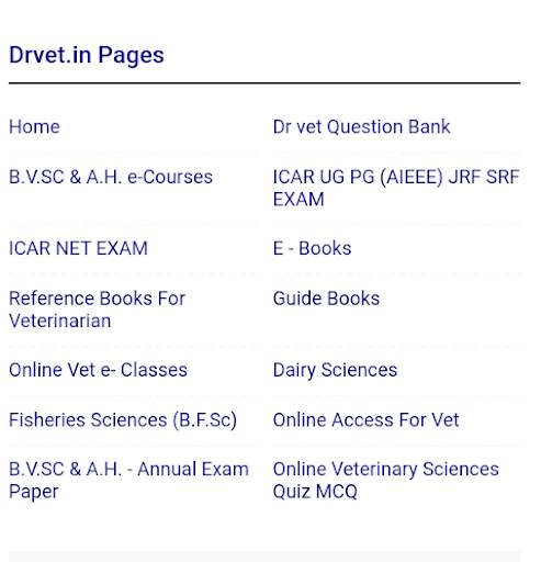 Dr. Vet - Veterinary Science Hub screenshot 8