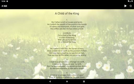 Adventist Hymnal with piano sheet screenshot 8