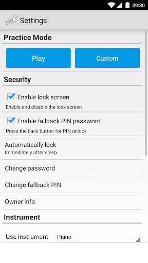 Music Lock 6 تصوير الشاشة