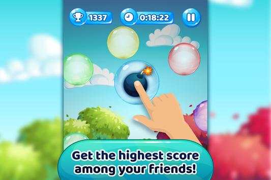 Fun Popping bubbles finger tapping games screenshot 8