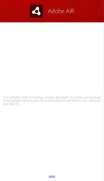 Adobe AIR screenshot 1