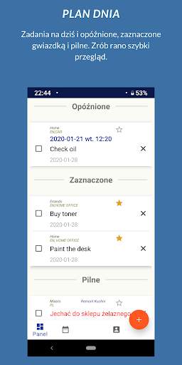 GTD Simple Free screenshot 2