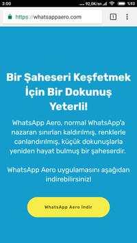 WhatsApp Aero Bağış screenshot 5