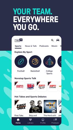 TuneIn Pro: Live Sports, News, Music & Podcasts screenshot 7