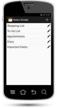 Notes Simple NotePad Free screenshot 2