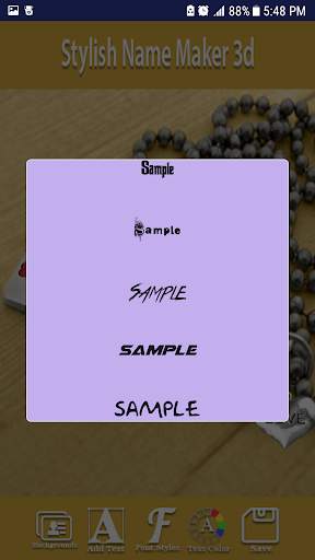 Stylish Name Maker 3D screenshot 3