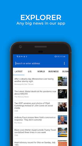 FS Browser - Fast & Safe Web Browsing App screenshot 4