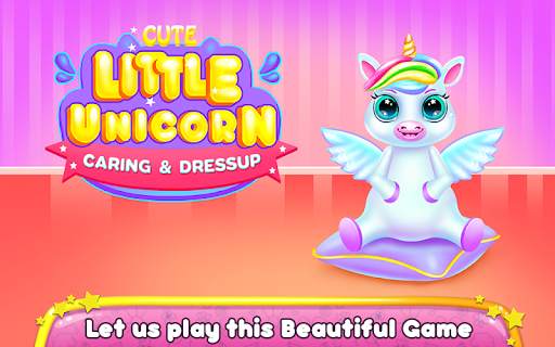 Cute Little Unicorn Caring and Dress Up screenshot 2