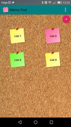 Memo Pad screenshot 1