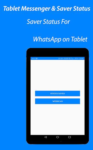 Tablet para Messenger screenshot 2