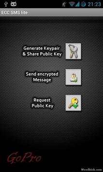 ECC SMS lite screenshot 1