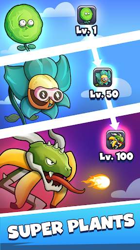 Merge Plants – Monster Defense screenshot 2