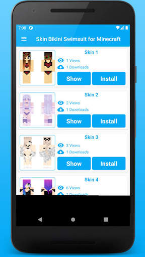 Bikini Skins for Minecraft screenshot 3