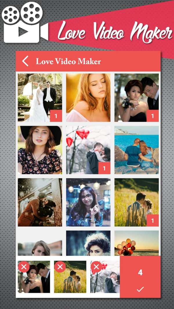 Love HD Video Maker With Music screenshot 2