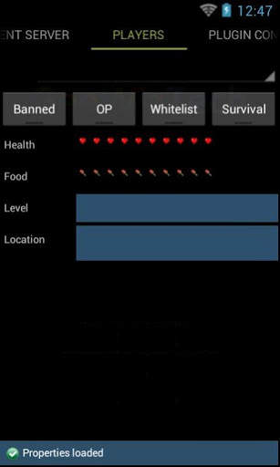 Remote Admin For Minecraft (F) screenshot 3