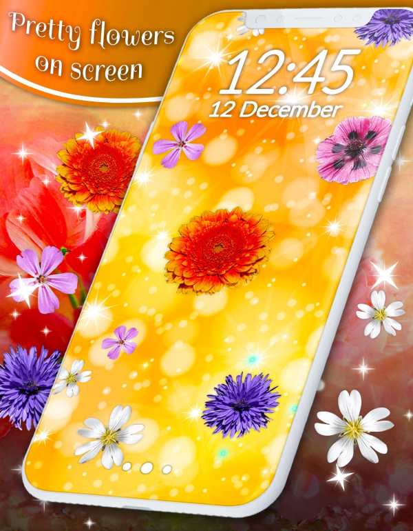 Pretty Flowers Touch on Screen Prank screenshot 6