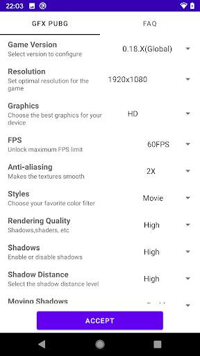 LuckyCat - GFX Tool for PUBG Mobile screenshot 1