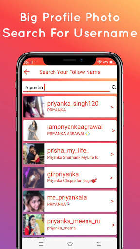 Big Profile Photo - Instant DP Downloader 2019 screenshot 2