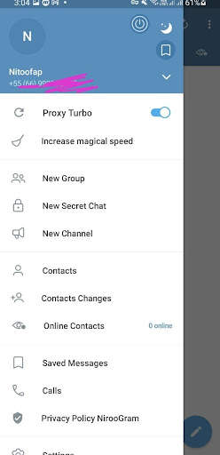 NirooPlus messenger   proxy screenshot 1