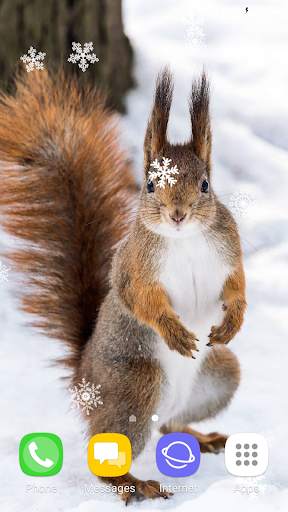 Beautiful Winter Live Wallpaper screenshot 5