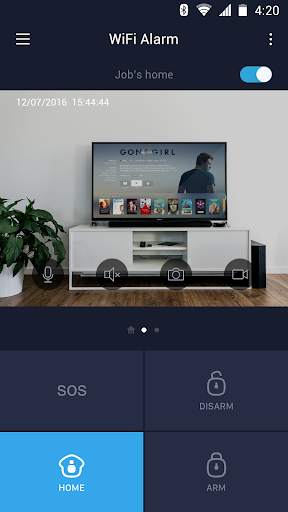 WiFi Control Alarm screenshot 2