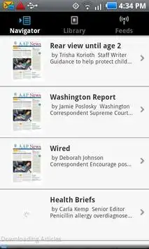 AAP News screenshot 2