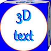 3D Text Write and Share
