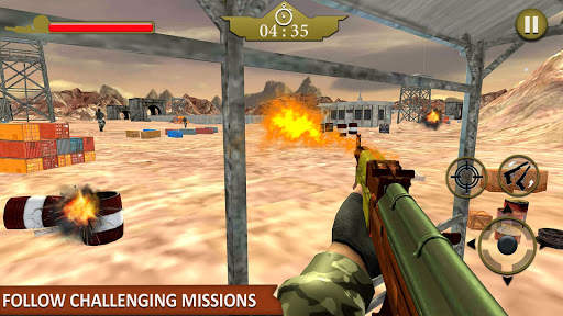 Frontline Army Commando War: Battle Games screenshot 16