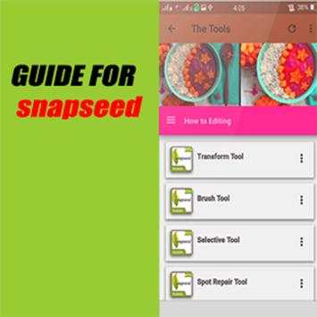 Guide for snapseed : Photo editing screenshot 2