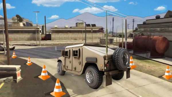 Us Army Jeep Driving : Real Army Jeep screenshot 1