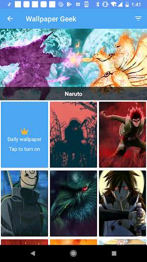 Wallpaper Geek - HD Anime live screenshot 3
