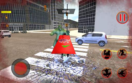 Flying Panther Crime City Spider Hero screenshot 2