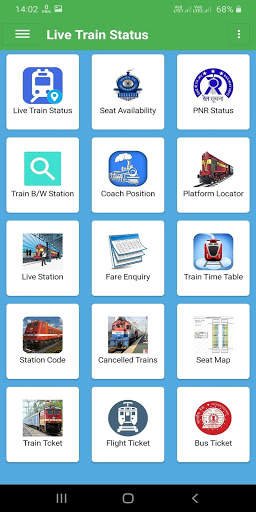 Live Train Status, PNR Status, Fare & Live Station screenshot 1