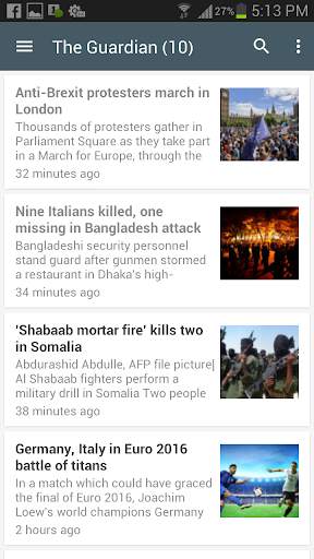 Nigerian Newspapers App screenshot 2