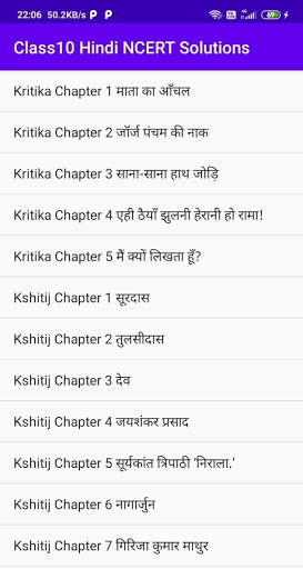 CLASS 10 HINDI NCERT SOLUTIONS ALL TOPICS screenshot 3