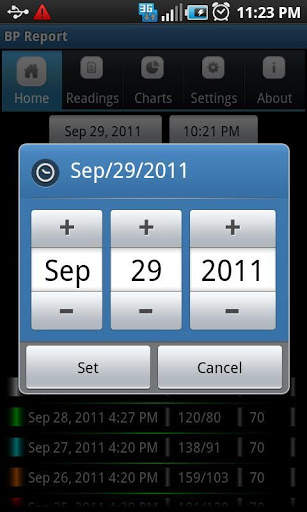 Blood Pressure(BP) Report Lite screenshot 3