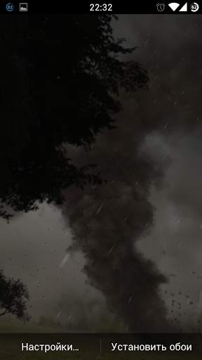 Tornado live wallpaper free screenshot 3