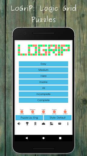 LoGriP (Logic Grid Puzzles) screenshot 1